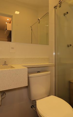Apartamento à venda com 117m², 3 quartos e 2 vagasBanheiro da Suíte