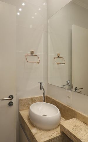 Apartamento à venda com 117m², 3 quartos e 2 vagasBanheiro Social