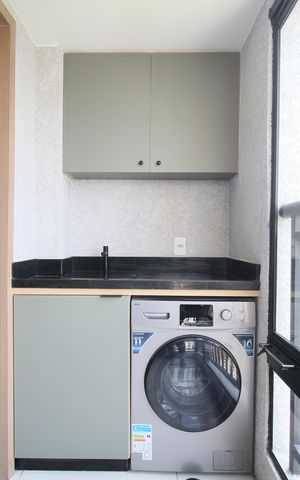 Apartamento para alugar com 44m², 2 quartos e 1 vagaVaranda