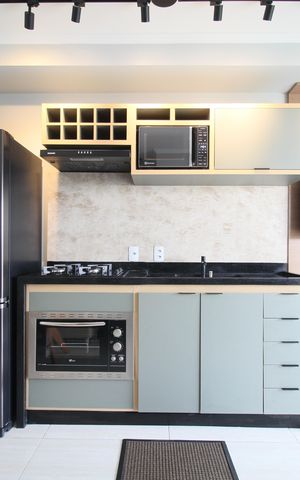 Apartamento para alugar com 44m², 2 quartos e 1 vagaSala/Cozinha