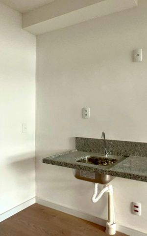 Studio para alugar com 31m², 1 quarto e sem vaga Studio para alugar com 31m², 1 quarto e sem vagaCozinha
