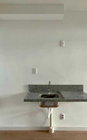 Studio para alugar com 31m², 1 quarto e sem vaga Studio para alugar com 31m², 1 quarto e sem vagaCozinha