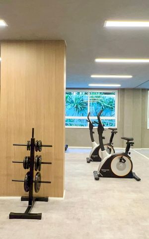 Studio para alugar com 31m², 1 quarto e sem vaga Studio para alugar com 31m², 1 quarto e sem vagaAcademia
