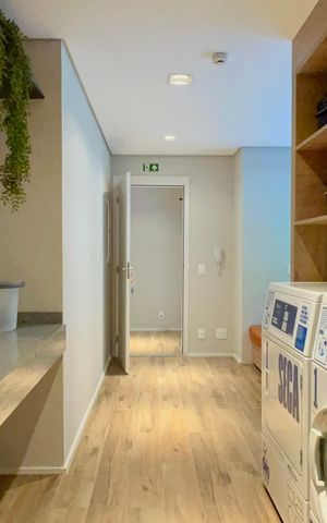 Studio para alugar com 31m², 1 quarto e sem vaga Studio para alugar com 31m², 1 quarto e sem vagaLavanderia