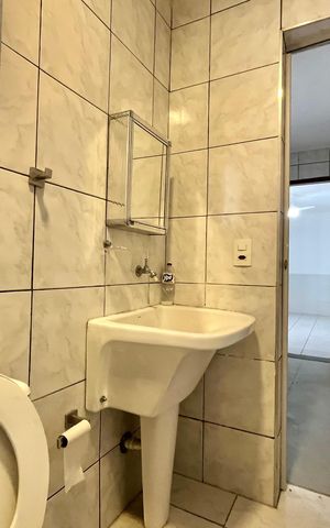 Apartamento para alugar com 30m², 1 quarto e sem vagaBanheiro