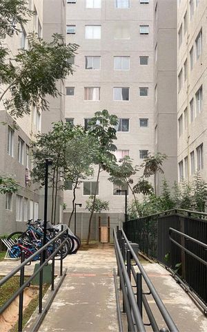 Apartamento à venda com 41m², 2 quartos e 1 vaga