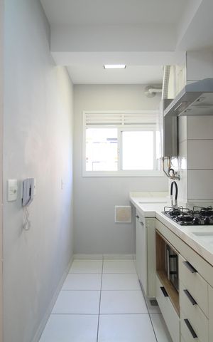 Apartamento para alugar com 45m², 2 quartos e 1 vagaCozinha - Armários