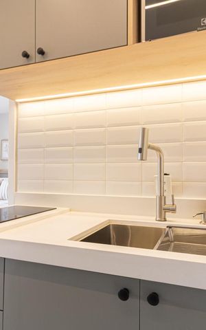 Apartamento à venda com 29m², 1 quarto e sem vagaCozinha