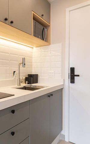 Apartamento à venda com 29m², 1 quarto e sem vagaCozinha
