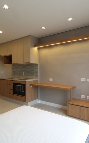 Studio à venda com 24m², 1 quarto e sem vagaStudio