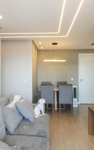 Apartamento à venda com 51m², 2 quartos e 1 vaga Apartamento à venda com 51m², 2 quartos e 1 vagaSala