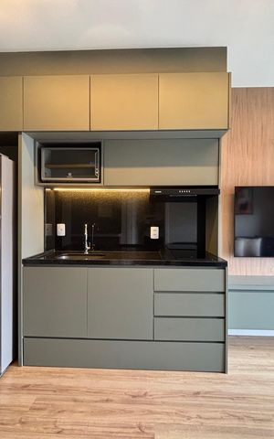 Apartamento para alugar com 26m², 1 quarto e sem vaga Apartamento para alugar com 26m², 1 quarto e sem vagaSala/Cozinha