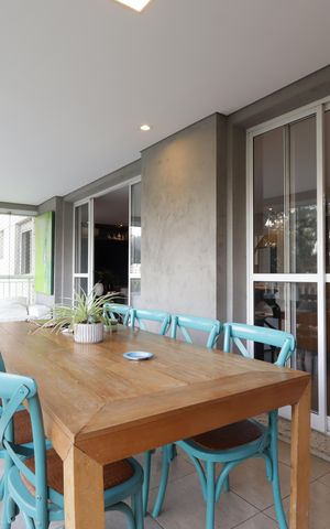 Apartamento à venda com 223m², 3 quartos e 4 vagasVaranda gourmet
