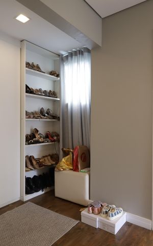 Apartamento à venda com 223m², 3 quartos e 4 vagasCloset da suíte 3