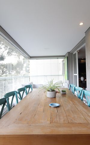 Apartamento à venda com 223m², 3 quartos e 4 vagasVaranda gourmet