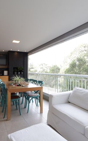 Apartamento à venda com 223m², 3 quartos e 4 vagasVaranda gourmet