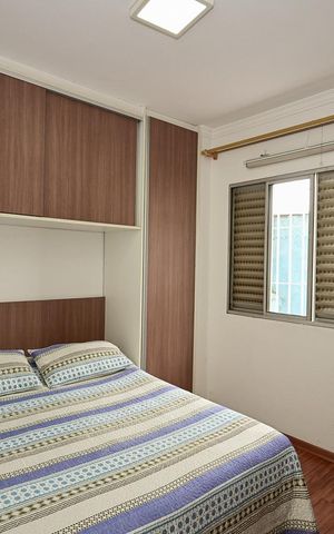 Apartamento à venda com 45m², 2 quartos e 1 vagaQuarto 1