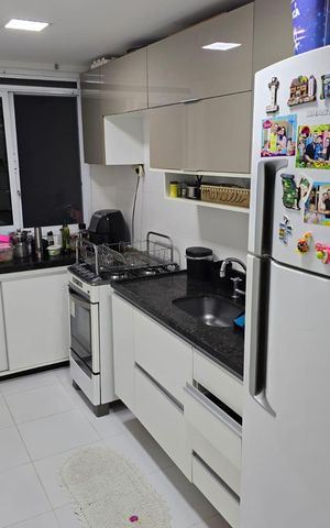 Apartamento à venda com 116m², 2 quartos e 2 vagas Apartamento à venda com 116m², 2 quartos e 2 vagasCozinha