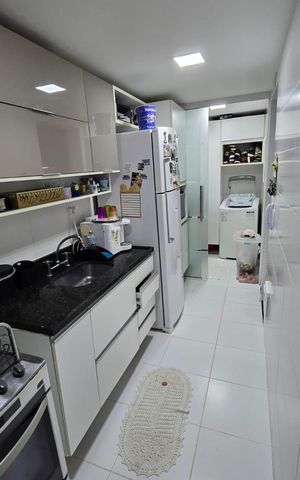 Apartamento à venda com 116m², 2 quartos e 2 vagas Apartamento à venda com 116m², 2 quartos e 2 vagasCozinha
