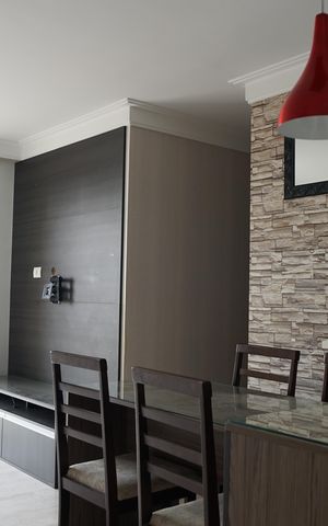 Apartamento à venda com 68m², 3 quartos e 2 vagasSala