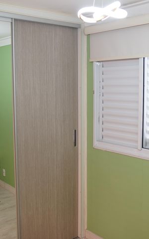 Apartamento à venda com 68m², 3 quartos e 2 vagasQuarto 3