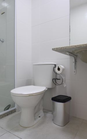 Apartamento para alugar com 65m², 2 quartos e 1 vagaBanheiro social