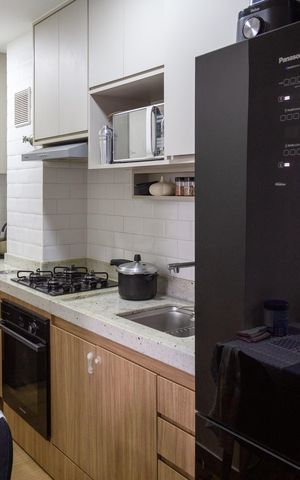 Apartamento para alugar com 36m², 2 quartos e sem vagaCozinha e Área de Serviço