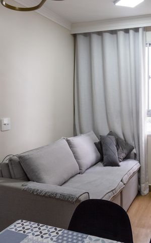 Apartamento para alugar com 36m², 2 quartos e sem vagaSala