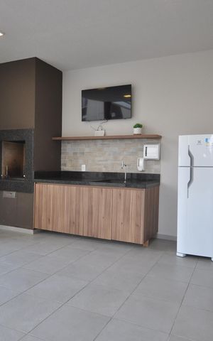 Apartamento à venda com 34m², 1 quarto e sem vagaÁrea comum - Churrasqueira