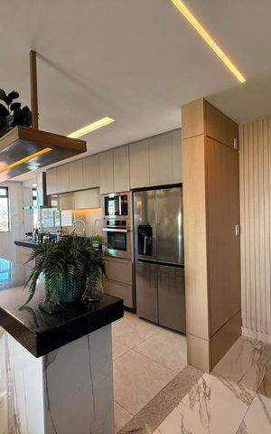 Apartamento à venda com 198m², 3 quartos e 2 vagasCozinha 1