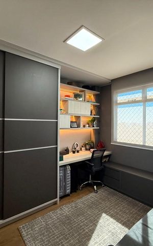 Apartamento à venda com 198m², 3 quartos e 2 vagasQuarto 2