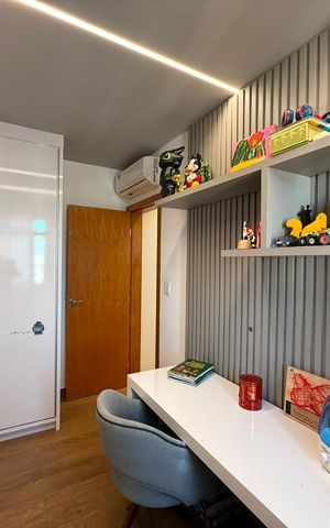 Apartamento à venda com 198m², 3 quartos e 2 vagasQuarto 1