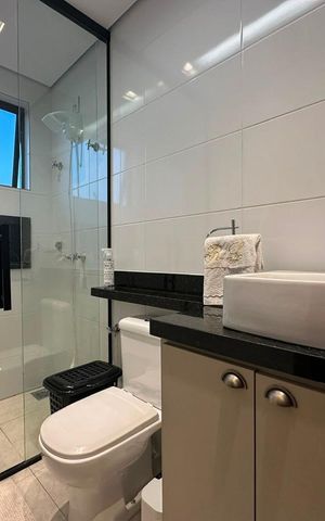 Apartamento à venda com 198m², 3 quartos e 2 vagasBanheiro Social