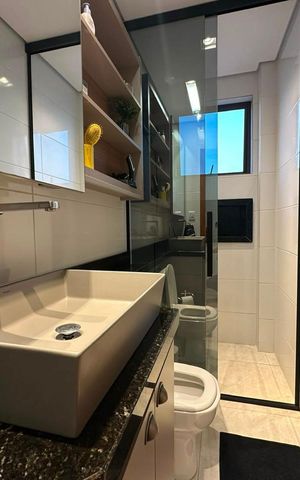 Apartamento à venda com 198m², 3 quartos e 2 vagasBanheiro Social
