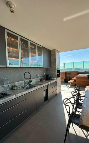 Apartamento à venda com 198m², 3 quartos e 2 vagasCozinha 2 - Gourmet 