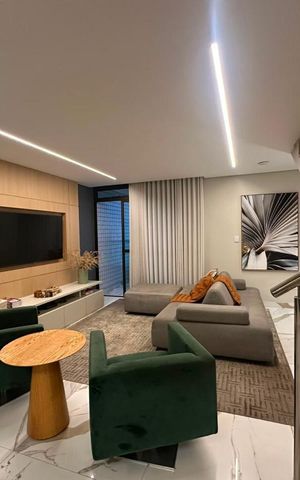 Apartamento à venda com 198m², 3 quartos e 2 vagasSala 1