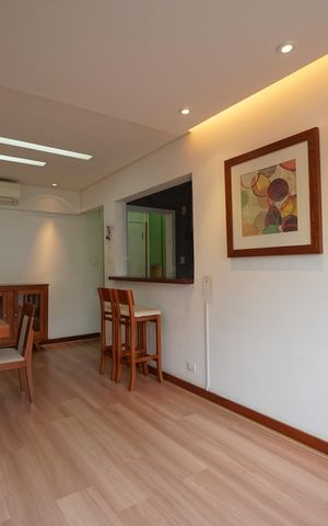 Apartamento para alugar com 62m², 2 quartos e 1 vagaSala