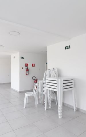 Apartamento à venda com 37m², 2 quartos e 1 vagaÁrea comum - Salão de festas