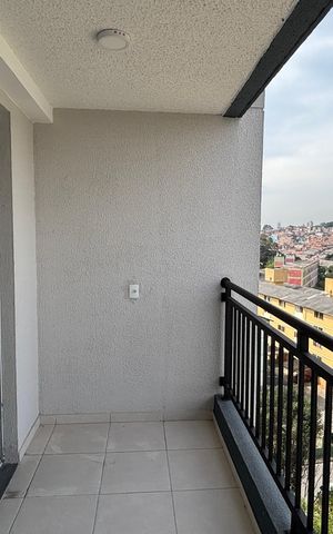 Apartamento à venda com 45m², 2 quartos e 1 vaga Apartamento à venda com 45m², 2 quartos e 1 vagaVaranda - Area de Serviço