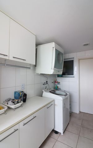 Apartamento à venda com 158m², 3 quartos e 3 vagasÁrea de Serviço