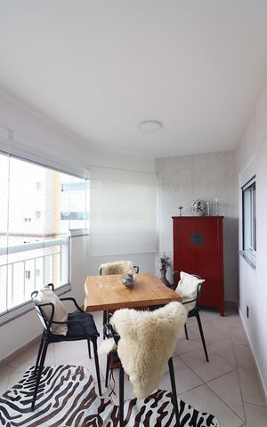 Apartamento à venda com 158m², 3 quartos e 3 vagasSala Sacada