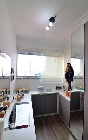 Apartamento à venda com 158m², 3 quartos e 3 vagasSuíte 1 Closet