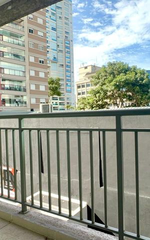 Studio à venda com 31m², 1 quarto e sem vaga Studio à venda com 31m², 1 quarto e sem vagaVaranda
