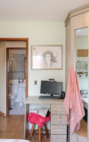 Apartamento à venda com 75m², 3 quartos e 2 vagasQuarto 2