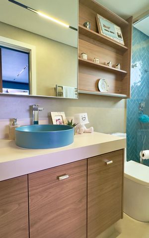 Apartamento à venda com 360m², 5 quartos e 4 vagas Apartamento à venda com 360m², 5 quartos e 4 vagasBanheiro da Suíte 3