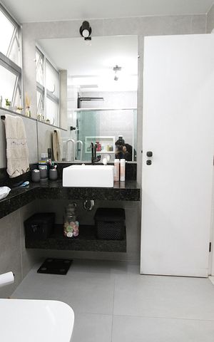 Apartamento à venda com 116m², 3 quartos e 1 vagaBanheiro Social