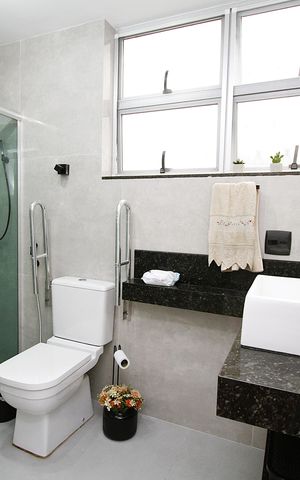 Apartamento à venda com 116m², 3 quartos e 1 vagaBanheiro Social