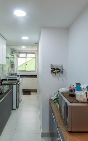 Apartamento à venda com 80m², 2 quartos e 1 vagaCozinha e Área de Serviço
