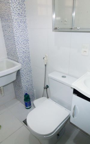 Apartamento à venda com 60m², 1 quarto e 1 vagaBanheiro e Tanque