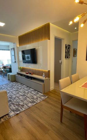 Apartamento à venda com 63m², 2 quartos e 1 vaga